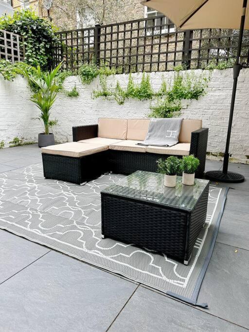 Ferienwohnung Londwell, Luxe And Leaves, Chelsea Flat With Private Garden London Exterior foto