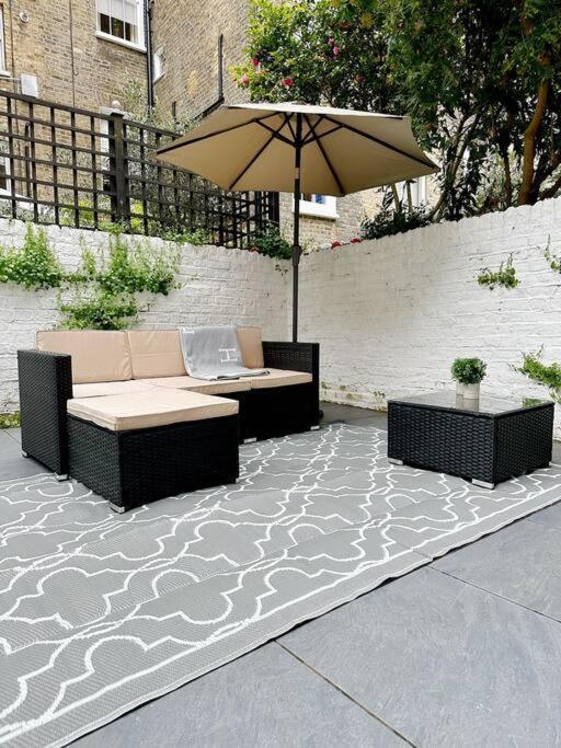 Ferienwohnung Londwell, Luxe And Leaves, Chelsea Flat With Private Garden London Exterior foto